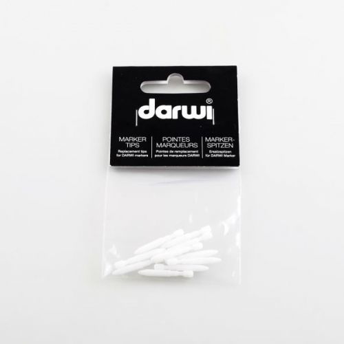 Darwi DARWI ACRYL OPAK - Náhradný hrot do akrylovej fixy - 3ml/1mm - 10 ks