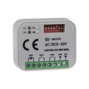 Univerzálny prijímač - k bránam 433-868 Mhz