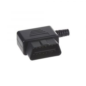 OBD konektor 16-PIN - uhlový 90°