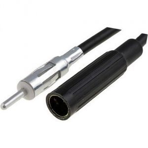 Autoanténny predlžovací kábel 0,3m - DIN zásuvka / DIN konektor