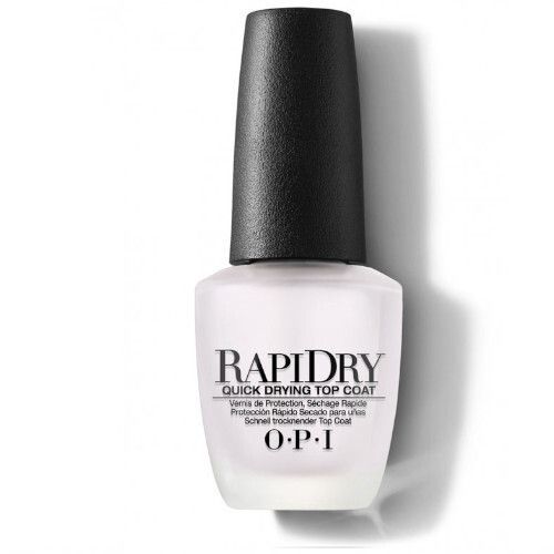 OPI Urýchľujúci lak pre zaschnutí farebného laku (Top Coat Matte) 15 ml