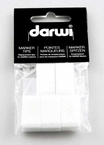 Darwi DARWI TEX OPAK - Náhradný hrot do akrylovej fixy MAXI - 25ml/15mm - 5 ks