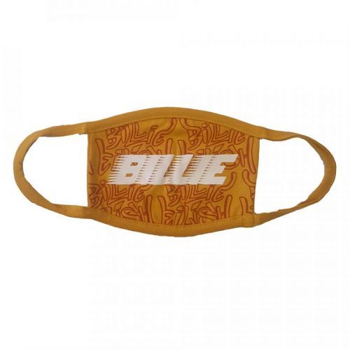 Billie Eilish - Rúško Racer Logo & Graffiti Yellow