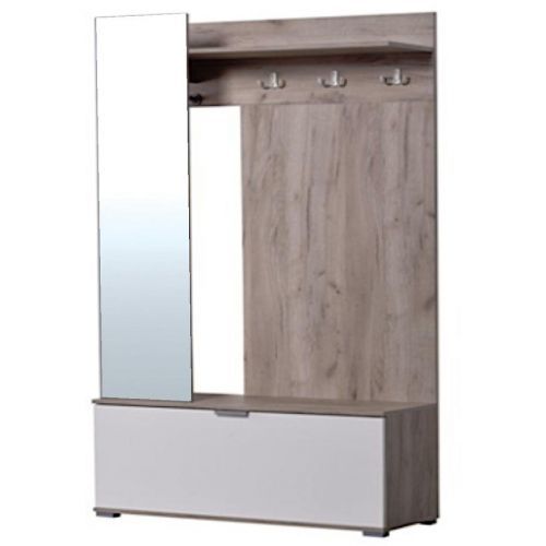 Predsieňový nábytok Reno biely/country grey