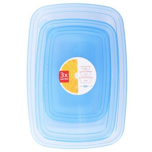Sada nádob JUST BOX 0,9/1,7/2,9L 636-00