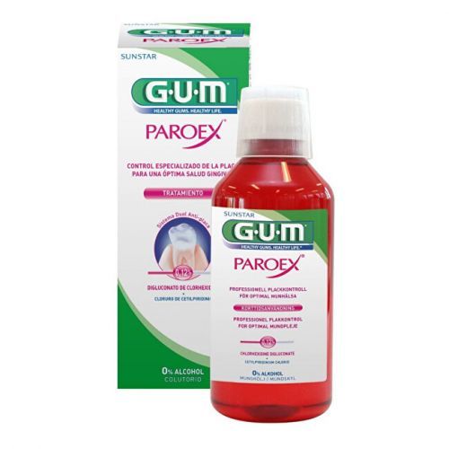 GUM Ústna voda Paroex (CHX 0,12%) 300 ml