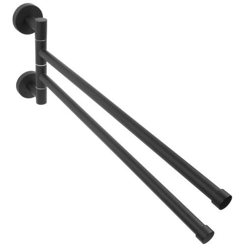 Nástenný dvojitý vešiak carbon čierny CKB-7432 99