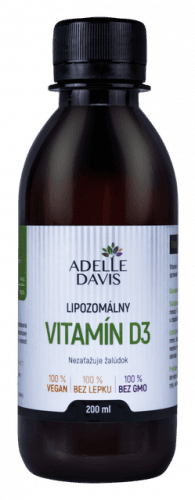 Adelle Davis Lipozomálny vitamín D3 200ml