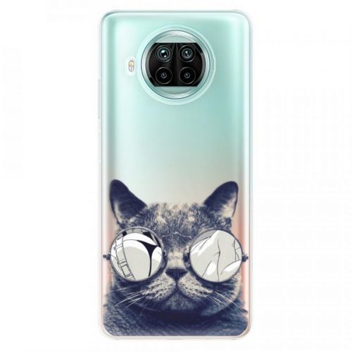 Odolné silikónové puzdro iSaprio - Crazy Cat 01 - Xiaomi Mi 10T Lite