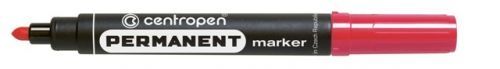 Značkovač Centropen 2,5 mm, červený