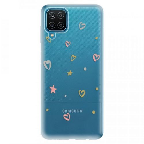 Odolné silikónové puzdro iSaprio - Lovely Pattern - Samsung Galaxy A12