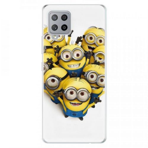 Odolné silikónové puzdro iSaprio - Mimons 01 - Samsung Galaxy A42