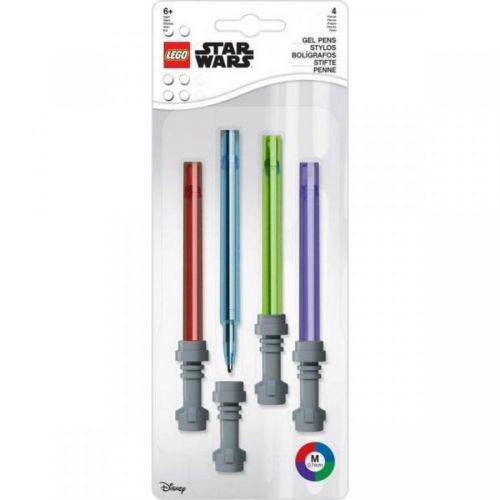 LEGO Star Wars Set gélových pier, svetelný meč - 4 ks