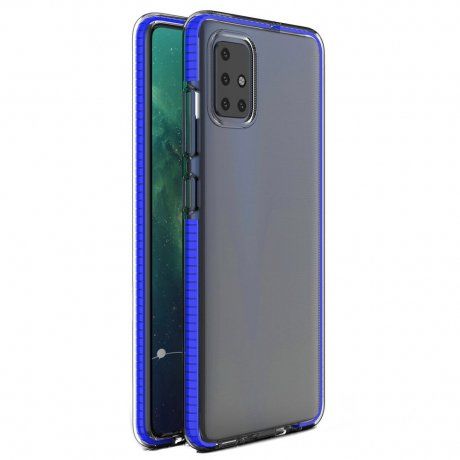 MG Spring Case silikónový kryt na Samsung Galaxy S20 FE 5G, modrý