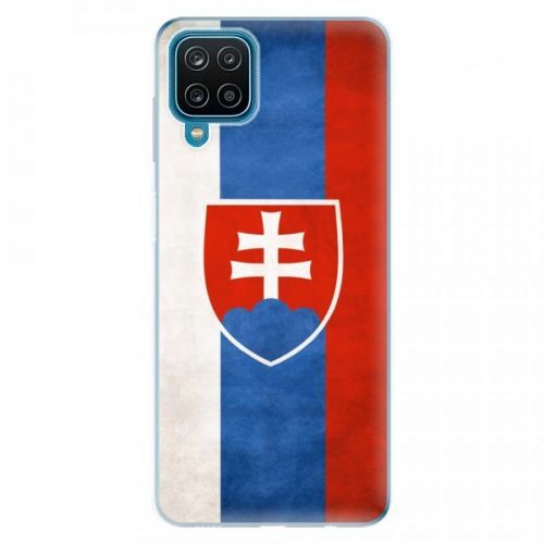 Odolné silikónové puzdro iSaprio - Slovakia Flag - Samsung Galaxy A12