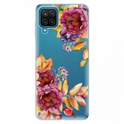 Odolné silikónové puzdro iSaprio - Fall Flowers - Samsung Galaxy A12