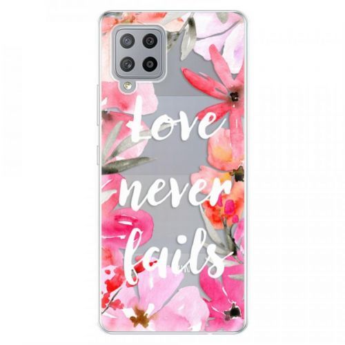 Odolné silikónové puzdro iSaprio - Love Never Fails - Samsung Galaxy A42