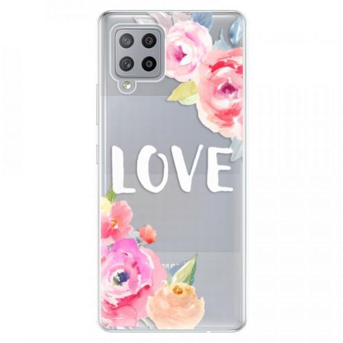 Odolné silikónové puzdro iSaprio - Love - Samsung Galaxy A42