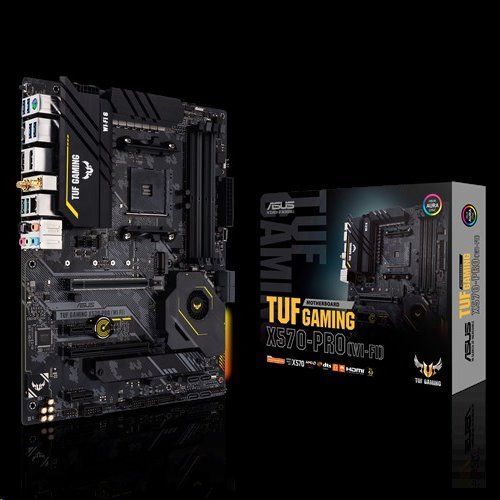 ASUS TUF GAMING X570-PRO (WI-FI) soc.AM4 X570 DDR4 ATX M.2 RAID HDMI DP Wi-Fi