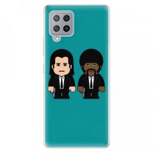 Odolné silikónové puzdro iSaprio - Pulp Fiction - Samsung Galaxy A42
