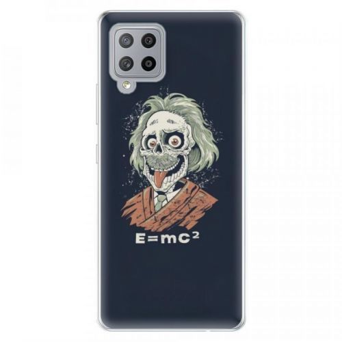 Odolné silikónové puzdro iSaprio - Einstein 01 - Samsung Galaxy A42