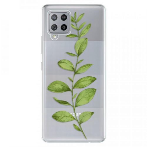 Odolné silikónové puzdro iSaprio - Green Plant 01 - Samsung Galaxy A42