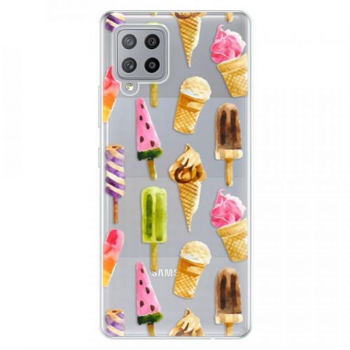 Odolné silikónové puzdro iSaprio - Ice Cream - Samsung Galaxy A42