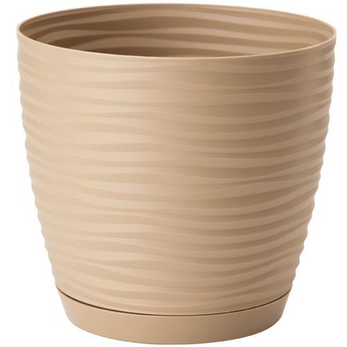 Sahara Petit okrúhly s podstavcom 11 cm caffe latte