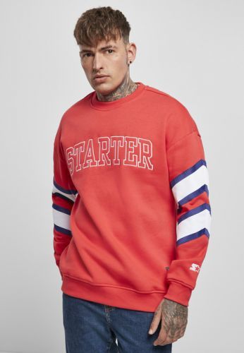 Urban Classics Starter Team Front Crew starter red - S