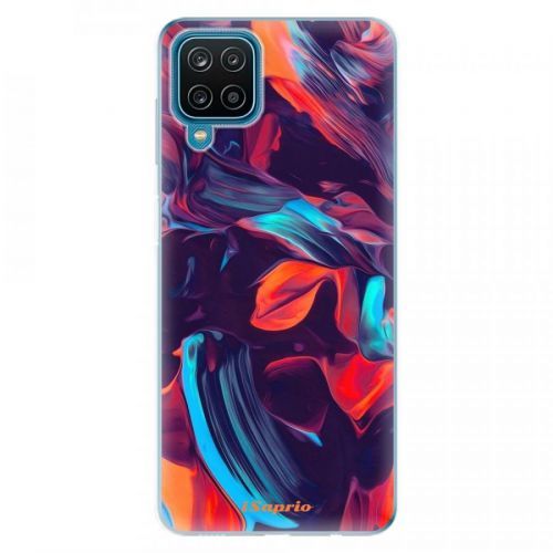 Odolné silikónové puzdro iSaprio - Color Marble 19 - Samsung Galaxy A12