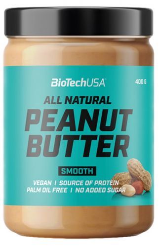 BioTech USA BioTech Peanut Butter 400 g variant: jemná