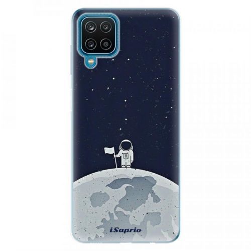 Odolné silikónové puzdro iSaprio - On The Moon 10 - Samsung Galaxy A12