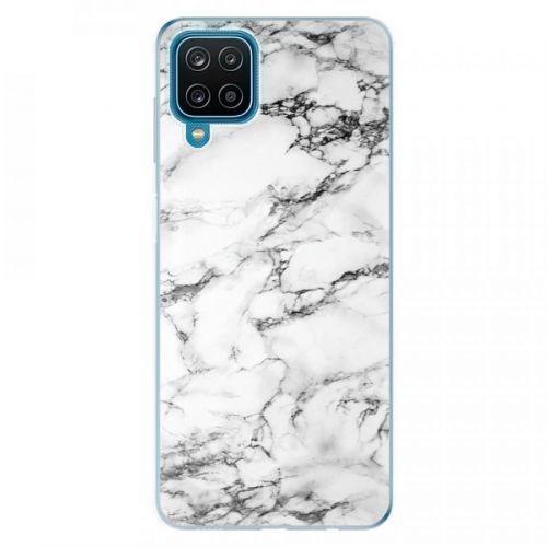 Odolné silikónové puzdro iSaprio - White Marble 01 - Samsung Galaxy A12