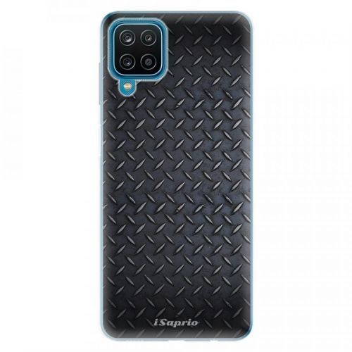 Odolné silikónové puzdro iSaprio - Metal 01 - Samsung Galaxy A12