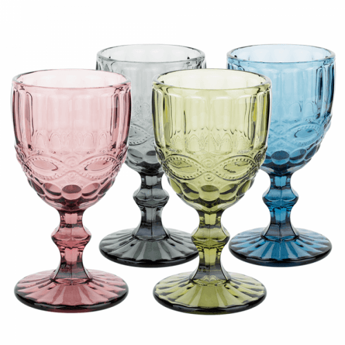 Set 4 sklenic na víno, 240ml, SAVOY TYP 3