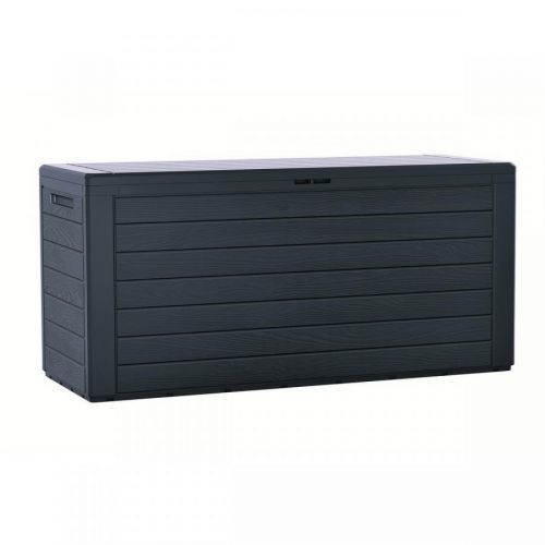 Záhradný úložný box Woodebox hnedá, 190 l, 78 cm