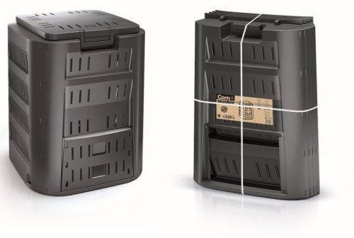 Zahradní kompostér ECOGREEN 220L černý