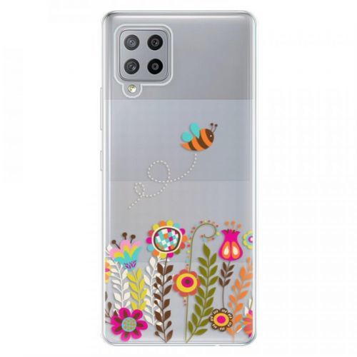 Odolné silikónové puzdro iSaprio - Bee 01 - Samsung Galaxy A42