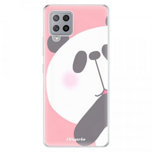 Odolné silikónové puzdro iSaprio - Panda 01 - Samsung Galaxy A42