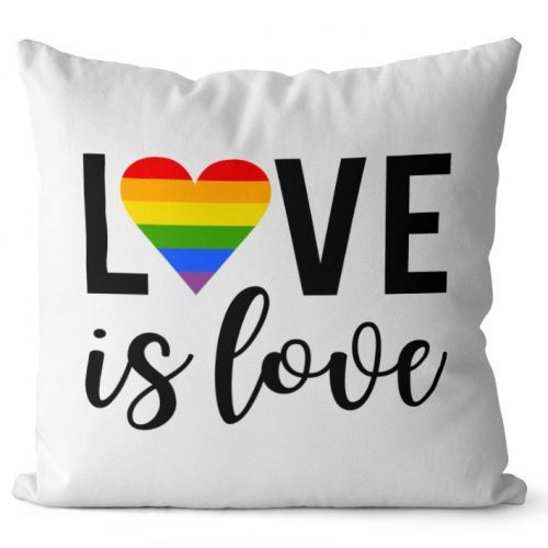 Vankúš LGBT Love is love ()