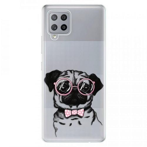 Odolné silikónové puzdro iSaprio - The Pug - Samsung Galaxy A42