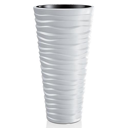 Kvetinac SAND Slim 400, 390x750 mm, šedá, vložka