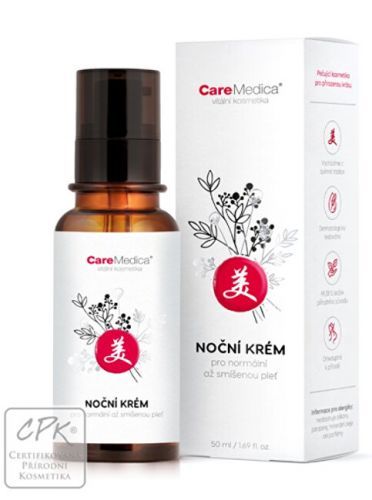 CareMedica Nočný krém pre normálnu až zmiešanú pleť 50 ml