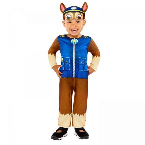 Amscan Detský kostým pre najmenších - Paw Patrol Chase Veľkosť najmenší: 18 - 24 mesiacov