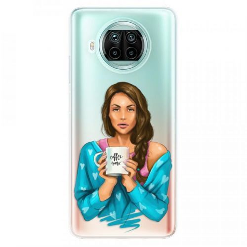 Odolné silikónové puzdro iSaprio - Coffe Now - Brunette - Xiaomi Mi 10T Lite