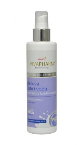 Vivapharm Pleťová čistiaca voda s kozím mliekom 200ml