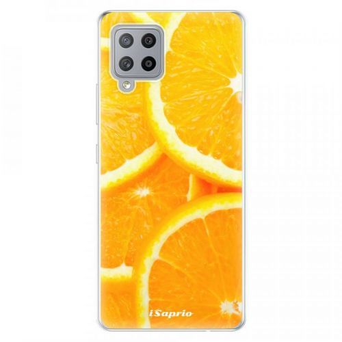 Odolné silikónové puzdro iSaprio - Orange 10 - Samsung Galaxy A42