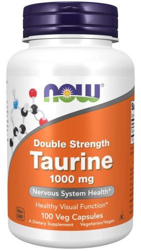 NOW Taurine Double Strength 100 kaps.