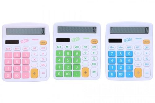 Kalkulačka Solar 12.digit - modrá