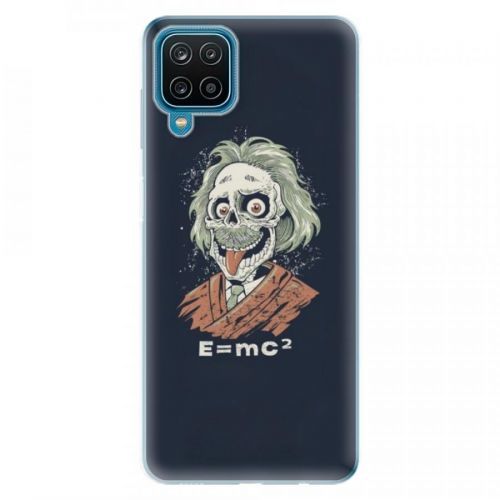 Odolné silikónové puzdro iSaprio - Einstein 01 - Samsung Galaxy A12